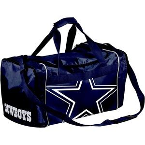 NFL Dallas Cowboys Core Duffel Gym Bag MSRP $59